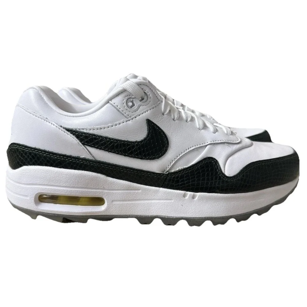 Nike Air Max 1 Golf Masters White Green Snakeskin | BQ4804-100 Men Size 7